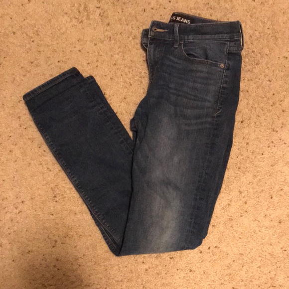 Express Denim - Mid rise skinny jeans